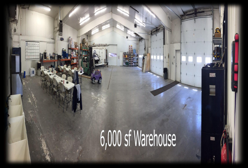 6000sf warehouse